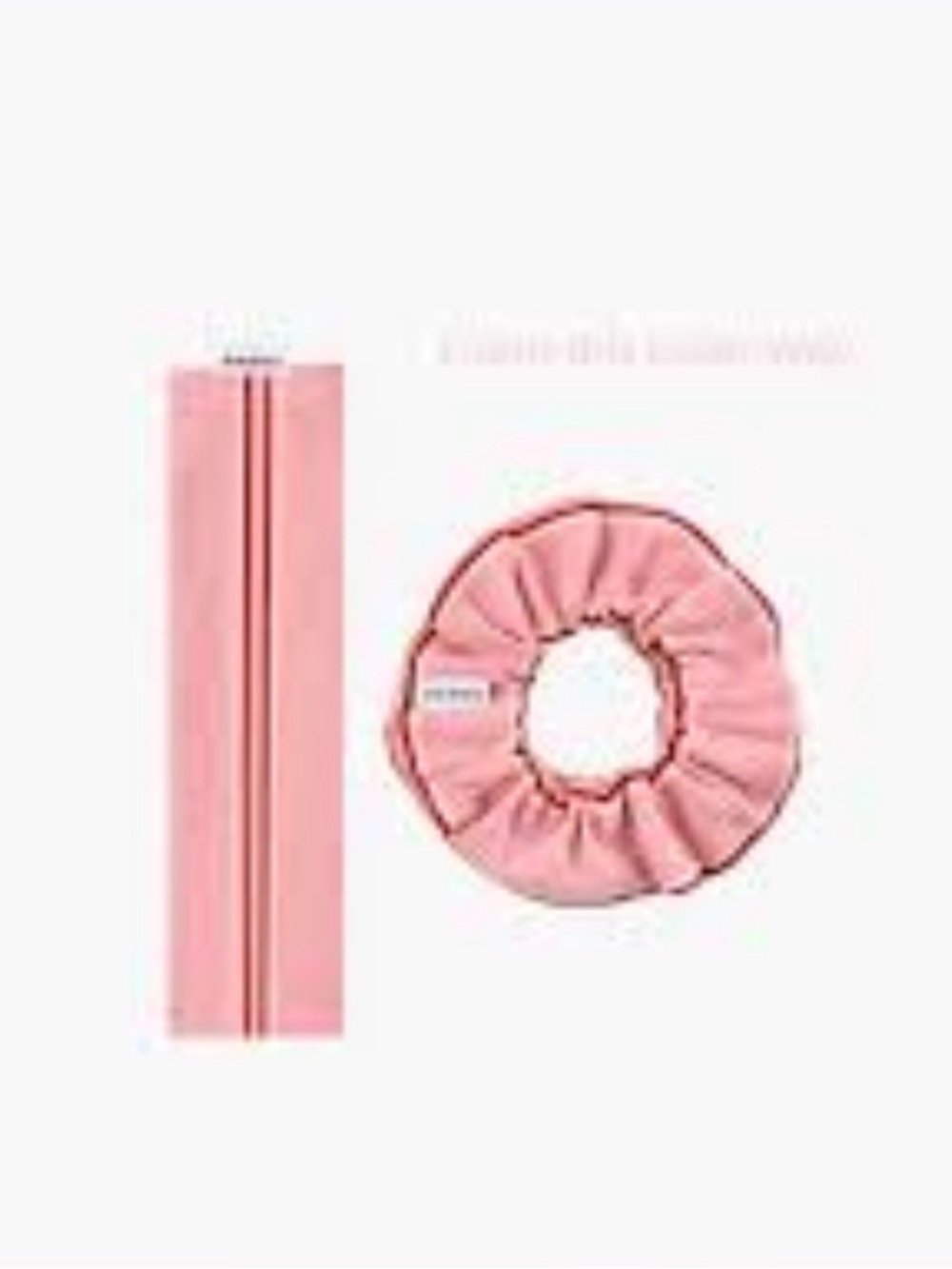 Parke Vday Stripe Headband & Scrunchie set - Blush SOLD OUT